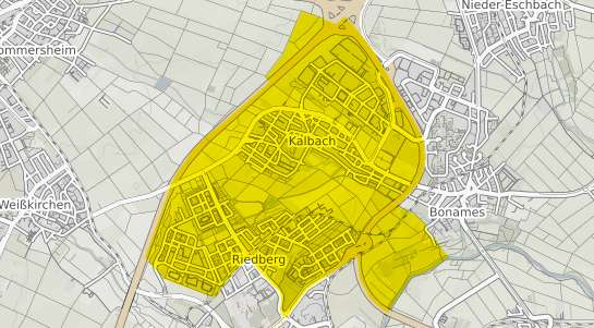 Immobilienpreisekarte Frankfurt am Main Kalbach Riedberg